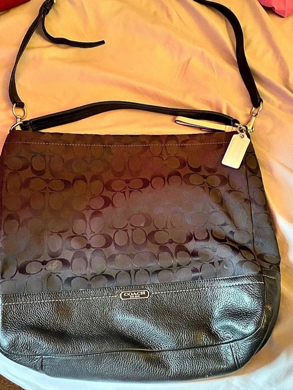 COACH Black Shoulder Bag